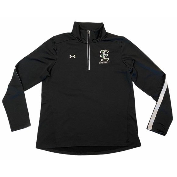 Under Armour Other - UNDER ARMOUR Baseball Jacket Sz L Black